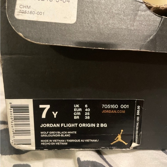 Nike Air Jordan Flight Origin 2 Basketball Shoes 7 - Picture 4 of 5